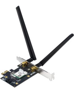 Asus PCI-E Adapter, PCE-AXE5400, AXE5400, Tri-Band, Bluetooth 5.2, WPA3, OFDMA