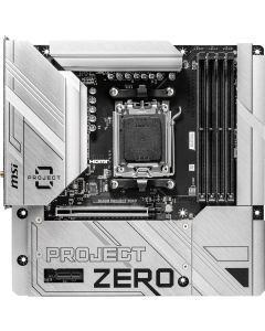 MSI B650M Project Zero Gaming, AMD B650, 4x DDR5 слота, 256 GB, Micro ATX