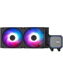 MSI MAG Coreliquid A13 240 - AIO ARGB CPU течен охладител, LGA 1700/1851, AM5/AM4 съвместим - двоен 120 мм. ARGB PWM