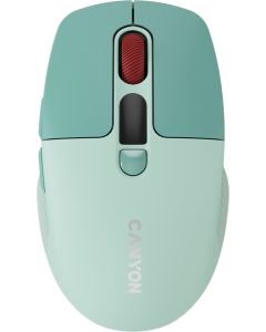 CANYON mouse MW-26 LCD Silent Dual Mode Wireless, Зелена