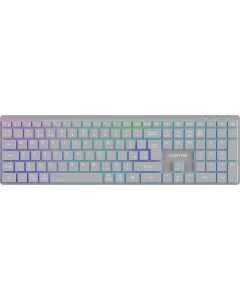 CANYON keyboard HKB-W11 UK-US RGB Dual Mode Wireless Grey