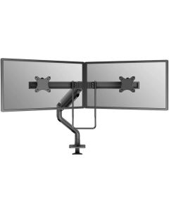 Neomounts Next One Desk Mount, double display crossbar (topfix clamp-grommet) 