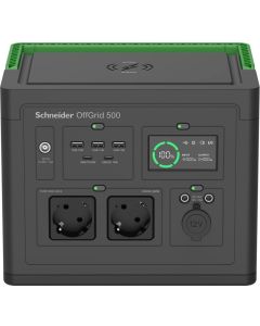 APC Schneider OffGrid Portable Power Station 500 517Wh Lithium-ion 2 Schuko Sinewave