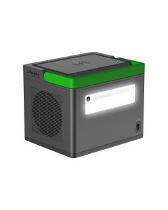 APC PPS730-GR, 738 Wh, 700 W, литиево-йонна, pure sinewave, 2×Schuko, USB-A, USB-C, безжично зареждане, LCD, черен