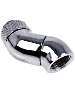 Ъглов адаптер Alphacool Eiszapfen, 2 x 45°, G1/4 външна към G1/4