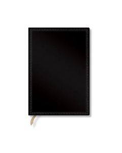 Paperblanks Тефтер Black Edition Bold, Midi, широки редове, мека корица, 88 листа