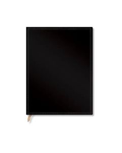 Paperblanks Тефтер Black Edition Bold, Ultra, широки редове, мека корица, 88 листа