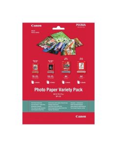 Canon Фото хартия VP-101, Variety Pack, A4 и 10 х 15 cm, 20 листа