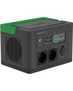Schneider OffGrid Portable Power Station 330, 332Wh Lithium-ion, 2 Schuko, Sinewave