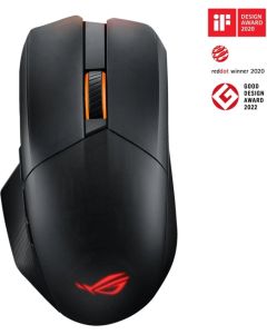 Геймърска Asus ROG Chakram X Origin Gaming Mouse, Tri-mode червена/черна