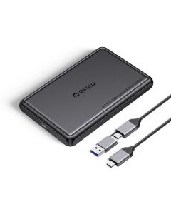 Storage - Case - 2.5 inch USB-C-A Black - DDL25-C3-BK