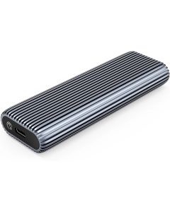 Case - M.2 NVMe M-key 10 Gbps, Aluminium - AM2C3-G2-GY