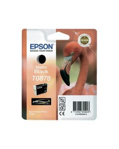 Оригинален патрон Epson C13T08784010, Stylus Photo R1900, 11.4 ml, Matte Black