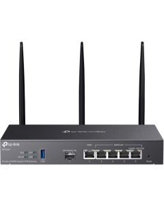 Gigabit AX3000 WiFi 6 VPN Gateway, 1 Gigabit SFP slot and 5 Gigabit RJ45 ports - Omada by TP-Link ER706W