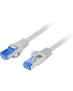 Lanberg patchcord CAT.6a s-ftp lszh cca 1.5m grey fluke passed