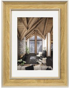HAMA Рамка за снимки, Rustic, 20 x 30 см, пластмасова, дъб