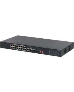 16 портов PoE мрежов комутатор + 2xSFP - DAHUA S3218-16ET-135