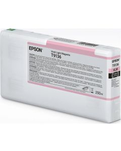 EPSON 5LB T9136 - 200 мл., Vivid Light Magenta