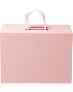 Office 1 Кутия Handle, сгъваема, 38 х 28 х 13.5 cm, с дръжки, розова