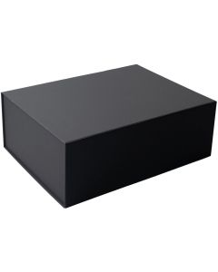 Office 1 Кутия Natural, с магнитно затваряне, сгъваема, 20 х 18 х 8 cm, черна