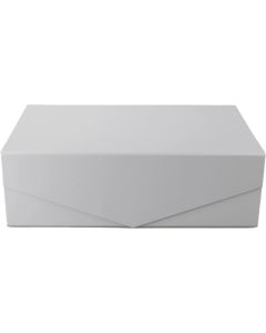 Office 1 Кутия Matt, с магнитно затваряне, сгъваема, 23 х 15 х 10 cm, сива