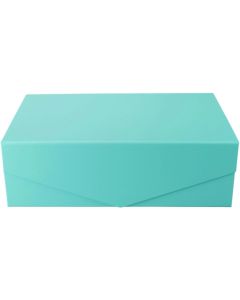 Office 1 Кутия Matt, с магнитно затваряне, сгъваема, 23 х 15 х 10 cm, тюркоазена