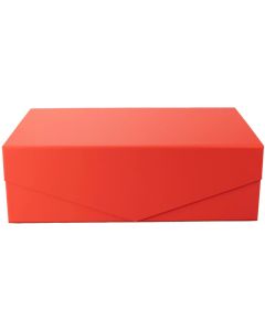 Office 1 Кутия Matt, с магнитно затваряне, сгъваема, 23 х 15 х 10 cm, червена