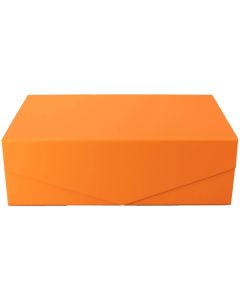 Office 1 Кутия Matt, с магнитно затваряне, сгъваема, 31 х 20 х 10 cm, оранжева