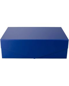 Office 1 Кутия Matt, с магнитно затваряне, сгъваема, 31 х 20 х 10 cm, тъмносиня