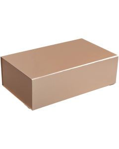 Office 1 Кутия Colorful, с магнитно затваряне, сгъваема, 35 х 20.5 х 11.3 cm, златиста