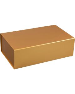 Office 1 Кутия Colorful, с магнитно затваряне, сгъваема, 35 х 20.5 х 11.3 cm, златна
