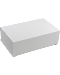 Office 1 Кутия Colorful, с магнитно затваряне, сгъваема, 35 х 20.5 х 11.3 cm, бяла