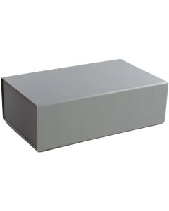 Office 1 Кутия Colorful, с магнитно затваряне, сгъваема, 35 х 20.5 х 11.3 cm, сива