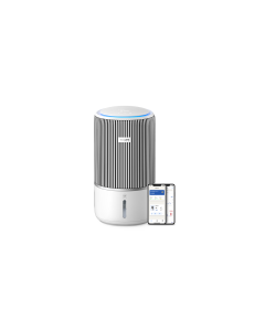 PHILIPS Интелигентен Пречиствател и овлажнител за въздух 2в1 за стаи с размер до 78 m2, HEPA филтър