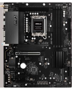 ASROCK Z890 Pro-A WiFi - LGA1851, 4 x DDR5 DIMM слота, Максимален капацитет на системната памет до 256 GB, ATX