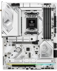 ASROCK B850 Steel Legend WiFi - AM5, 4 х DDR5 DIMM слота, Максимален капацитет до 256 GB, ATX