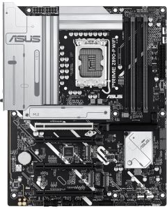 ASUS PRIME Z890-P WIFI - LGA 1851, 4 x DIMM слота, Максимален капацитет на паметта до 256 GB, DDR5, ATX