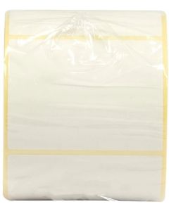 Етикети за термопринтер Еко, 56 x 43 mm, шпула 25 mm, 600 броя в ролка