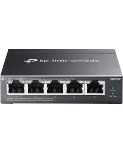 5-Port Gigabit Easy Managed Switch with 4-Port PoE+ - Omada by TP-Link ES205GP