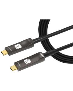 [ICOC-U3C-HY-020] Active USB-C M-M AOC Fiber Optic Cable 4K (20 метра)