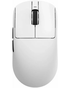 VXE Dragonfly R1 SE+ - Huano Blue Glow V2, Геймърска, Безжична, Бяла