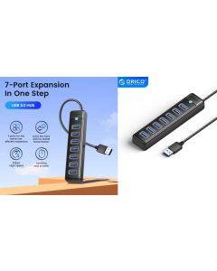 USB хъб Orico, 7 порта, USB 3.0