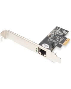 DIGITUS DN-10135, 2.5Gbps, PCI Express, Low Profile, 10/100/1000/2500 Mbps, IEEE802.3/u/ab