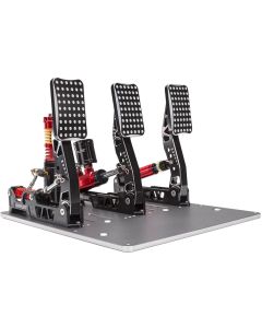 SIMAGIC Crimson Edition, Hydraulic Tri-pedal Set, 200kg Loadcell, Standard Throttle Plate. S310