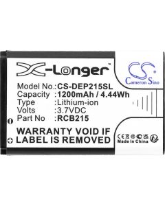 CAMERON SINO 1200 mAh, 3.7 V; CS-DEP215SL