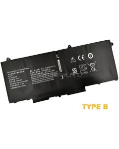 07KRV батерия за лаптоп Dell, 4 клетки, 15.2V, 43Wh