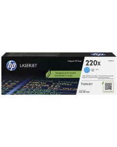 HP 220X Cyan Original LaserJet Toner Cartridge