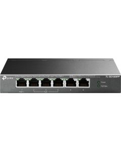 Switch TP-LINK TL-SG1006PP, 6-порта Gigabit , 3 x PoE+ и 1 x PoE++, метален