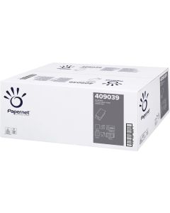 Кърпи за ръце Papernet Standard, V-сгъвка, двупластови, 22 x 21 cm, 266 къса, 15 броя