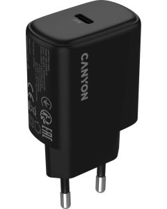 CANYON charger OnCharge 200 20W 1xPD EU Black